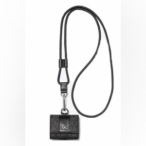 $98 New in BOX Michael Kors Black AIRPOD CASE gift box